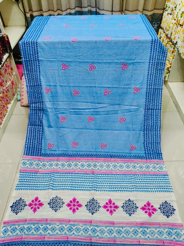 হাফ সিল্ক শাড়ি