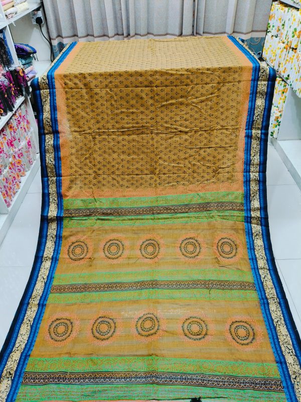 হাফ সিল্ক শাড়ি
