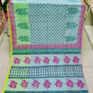 হাফ সিল্ক শাড়ি