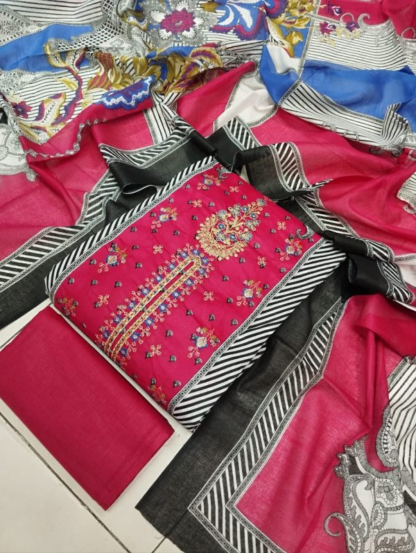 ❣️এম্ব্রডারী থ্রি-পিস❣️