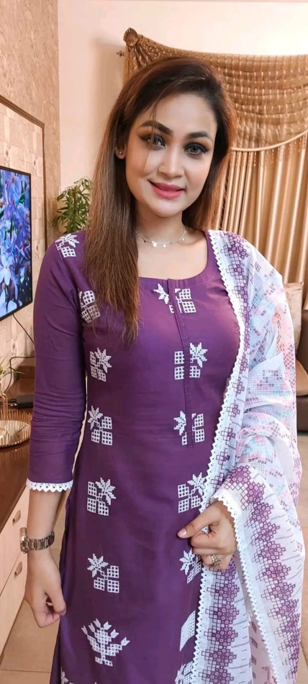 🇧🇩আন স্টিচড থ্রি পিস🇧🇩
