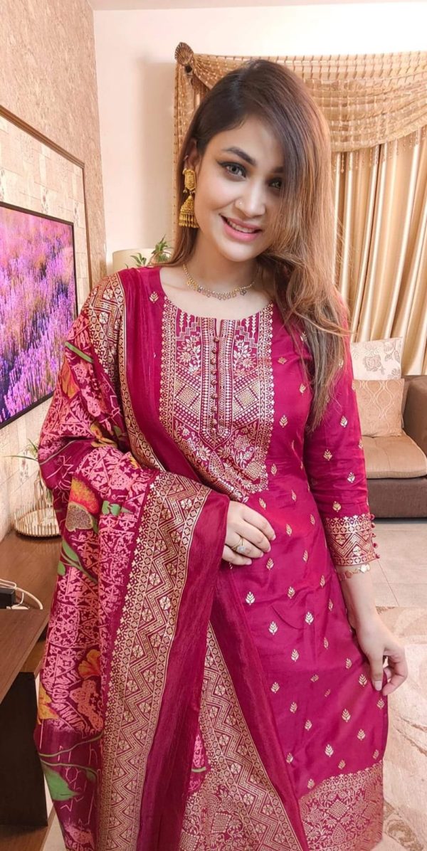 🇧🇩আন স্টিচড থ্রি পিস🇧🇩