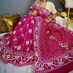 💥প্রিমিয়াম কোয়ালিটর হাফ সিল্ক শাড়ি💥