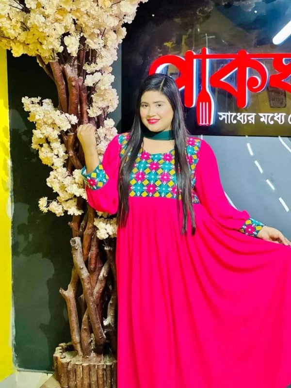 😍নিউ কালেকশন ওয়ান পিস গ্রাউন্ড 🥰