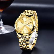 Butter Fly Lock OLEVS 9931G New Exclusive Design Quartz Watch for Men