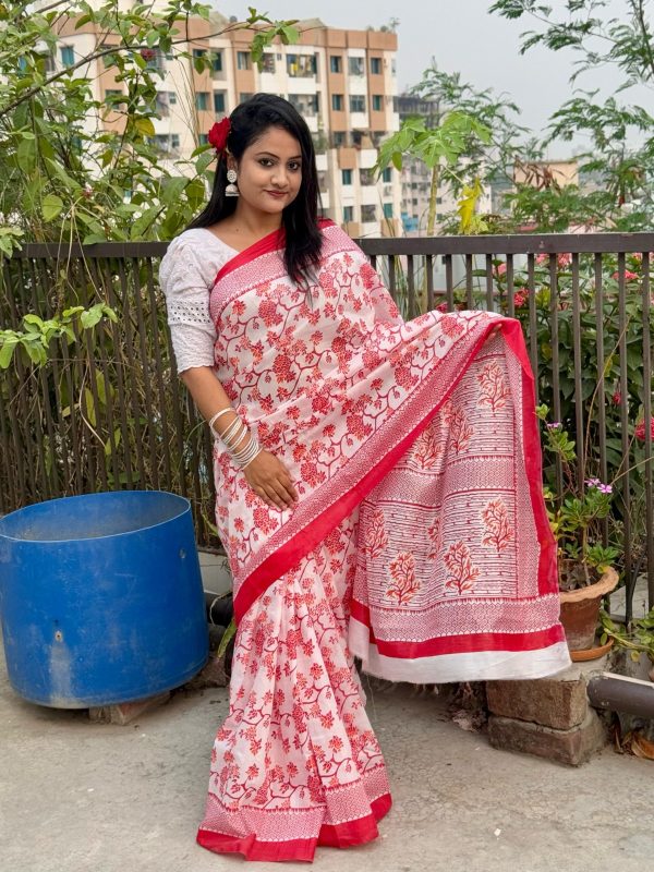Half Silk Sharee