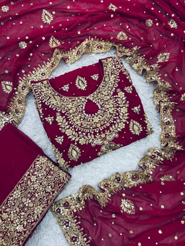 Indian Georgette 3pis - Image 3